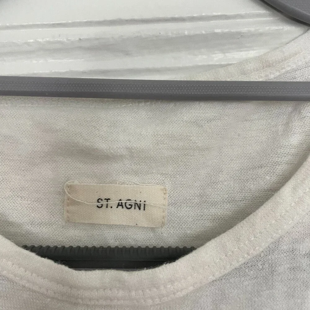 St. Agni Kiko White Tee (XS) - Picture 6 of 6